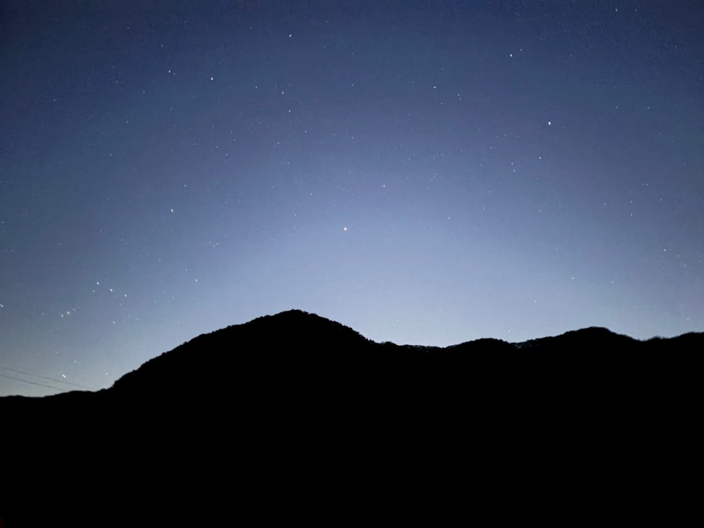금강 밤하늘 별빛